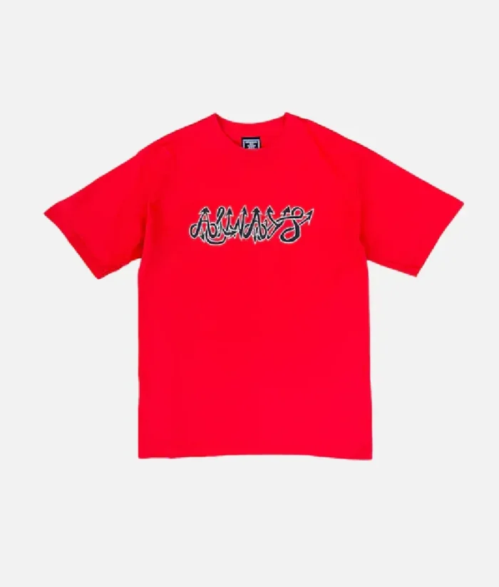 Adwysd Statement T-Shirt Red