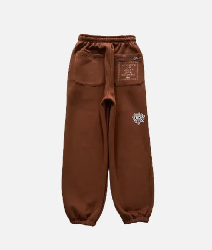 Adwysd Cozy Fit Joggers Brown Edition
