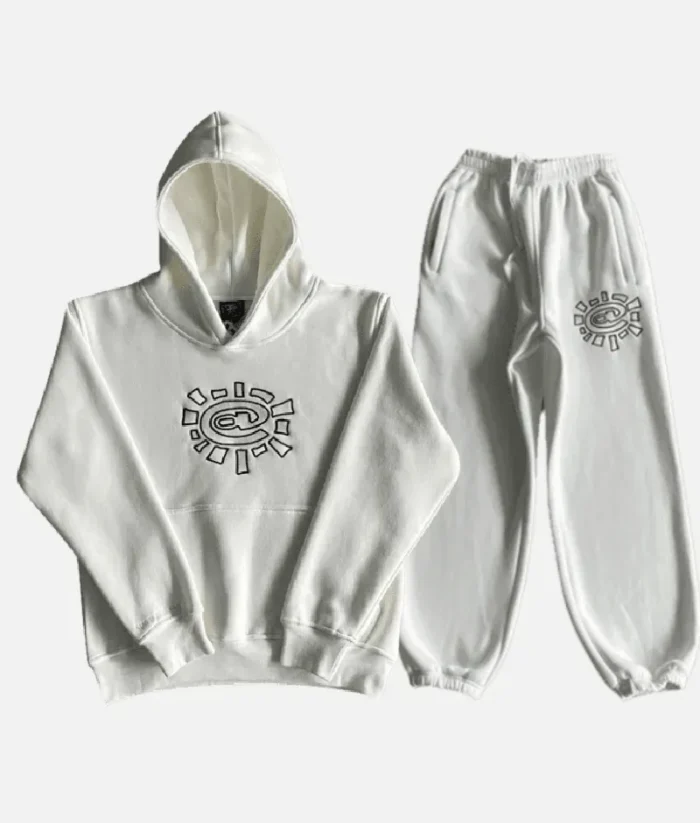 Adwysd Tracksuit Full White
